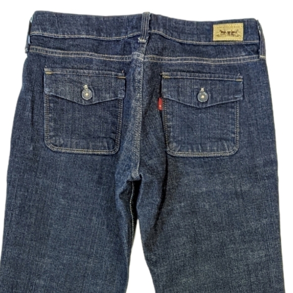 Levi’s 545 low boot cut jeans sz 8 - Picture 6 of 14